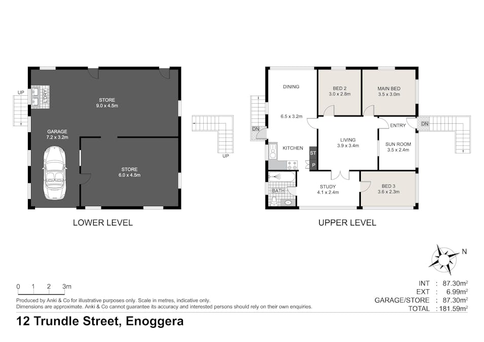 12 Trundle Street, Enoggera, QLD, 4051 - Floorplan 1