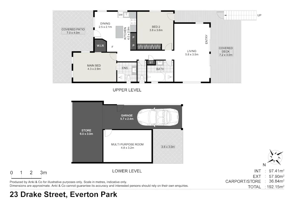 23 Drake Street, Everton Park, QLD, 4053 - Floorplan 1