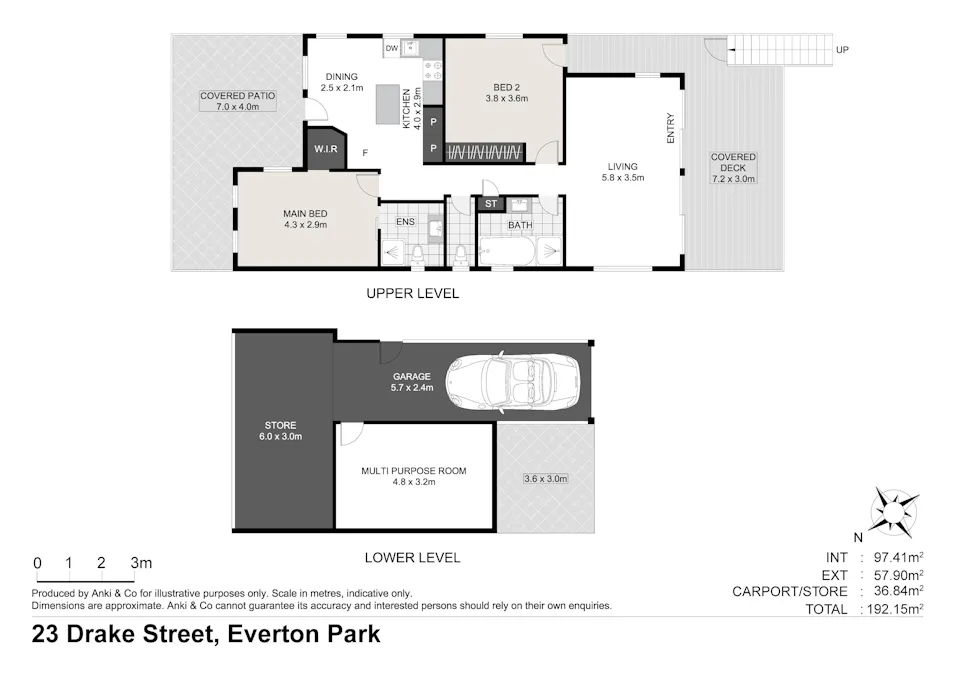 23 Drake Street, Everton Park, QLD, 4053 - Floorplan 2
