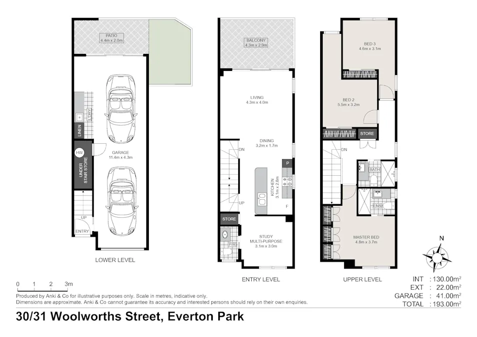 30/31 Woolworths Street, Everton Park, QLD, 4053 - Floorplan 1