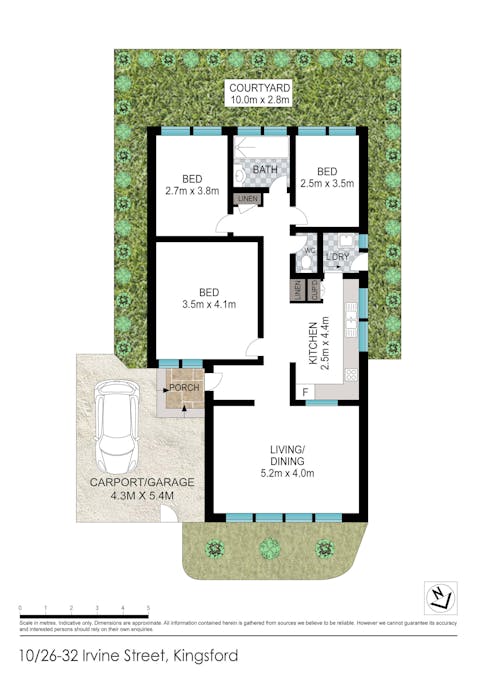 10/26-32 Irvine Street, Kingsford, NSW, 2032 - Floorplan 1