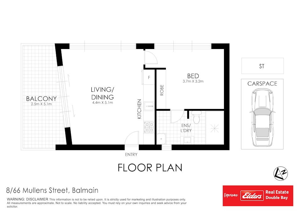 8/66-70 Mullens Street, Balmain, NSW, 2041 - Floorplan 1