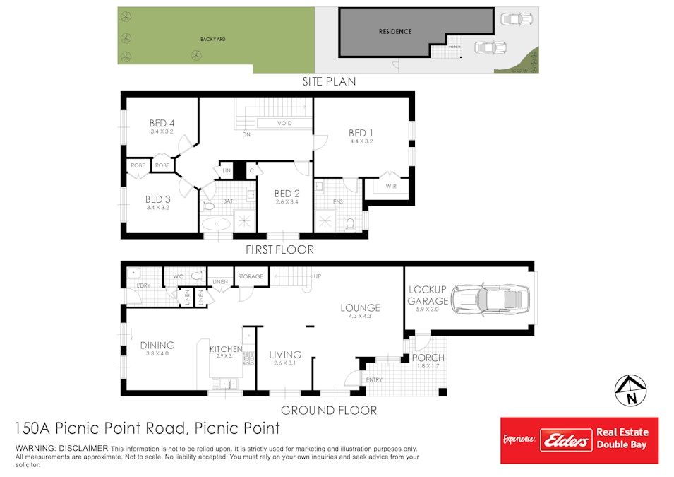 150A & 150 Picnic Point Road, Picnic Point, NSW, 2213 - Floorplan 1