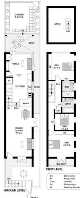 43 Mackenzie Street, Bondi Junction, NSW, 2022 - Floorplan 1