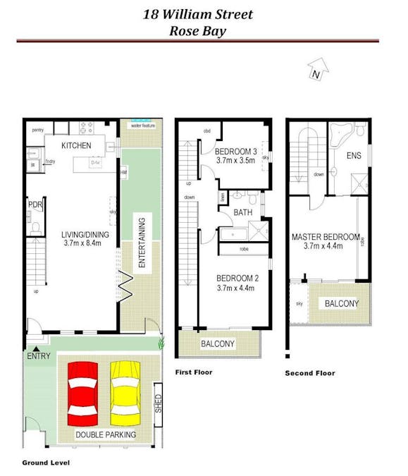 18 William Street, Rose Bay, NSW, 2029 - Floorplan 1