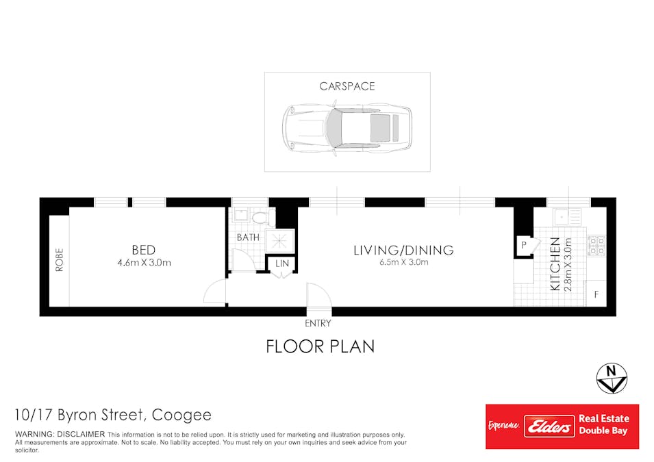 10/17 Byron Street, Coogee, NSW, 2034 - Floorplan 1