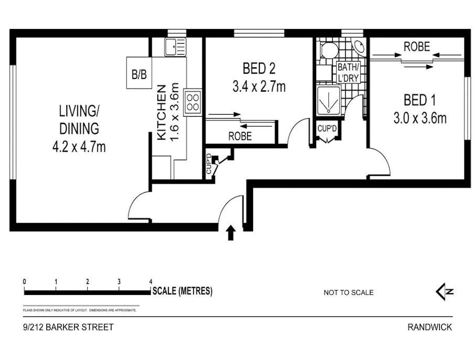 9/212 Barker Street, Randwick, NSW, 2031 - Floorplan 1