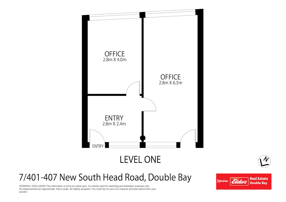 Suite 7/401-407 New South Head Road, Double Bay, NSW, 2028 - Floorplan 1