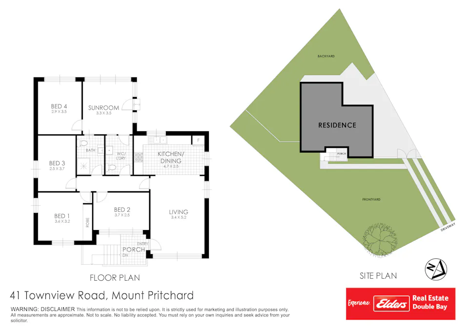 41 Townsview Road, Mount Pritchard, NSW, 2170 - Floorplan 1