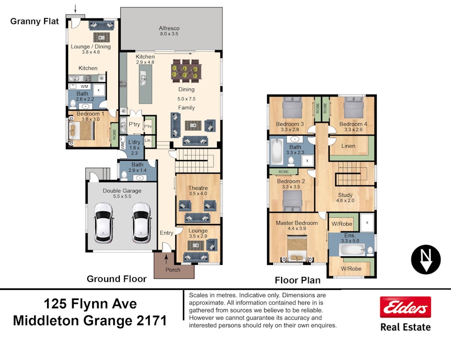 125 Flynn Avenue, Middleton Grange, NSW, 2171 - Floorplan 1