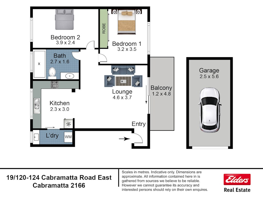 19/120 Cabramatta Road, Cabramatta, NSW, 2166 - Floorplan 1