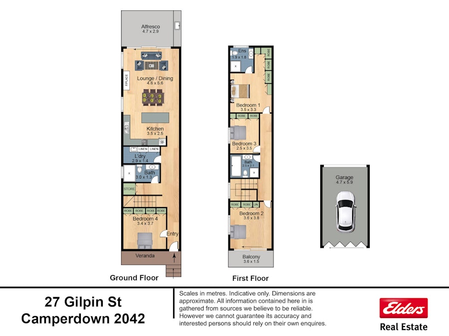 27 Gilpin Street, Camperdown, NSW, 2050 - Floorplan 1