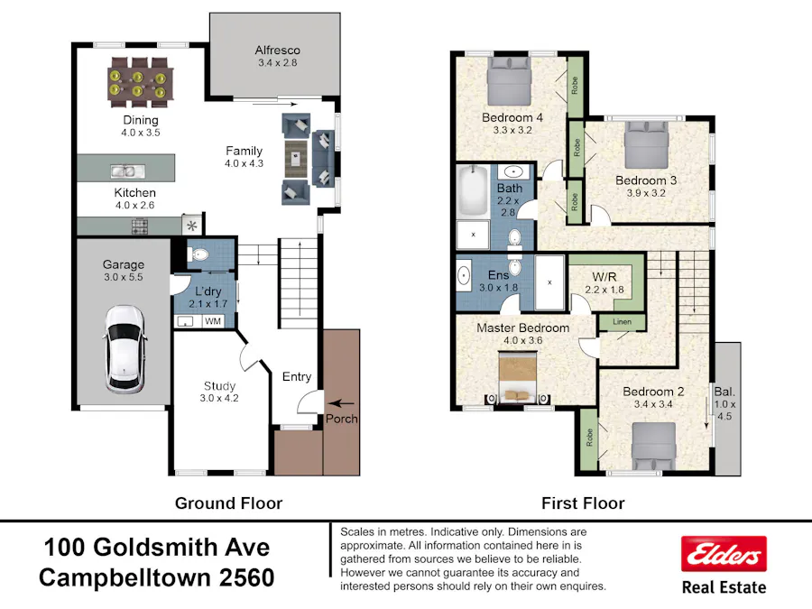 100 Goldsmith Avenue, Campbelltown, NSW, 2560 - Floorplan 1