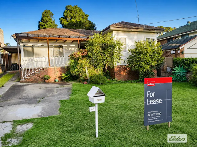 43 Ashby Avenue — photo from Elders Real Estate Cabramatta
