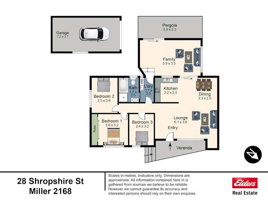28 Shropshire Street, Miller, NSW, 2168 - Floorplan 1