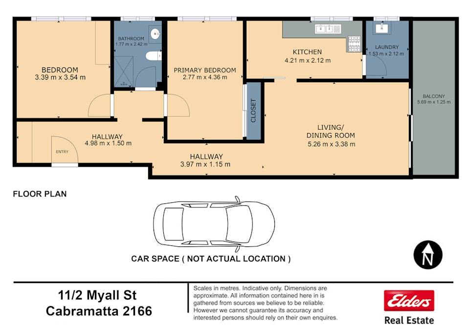 11/2 Myall Street, Cabramatta, NSW, 2166 - Floorplan 1