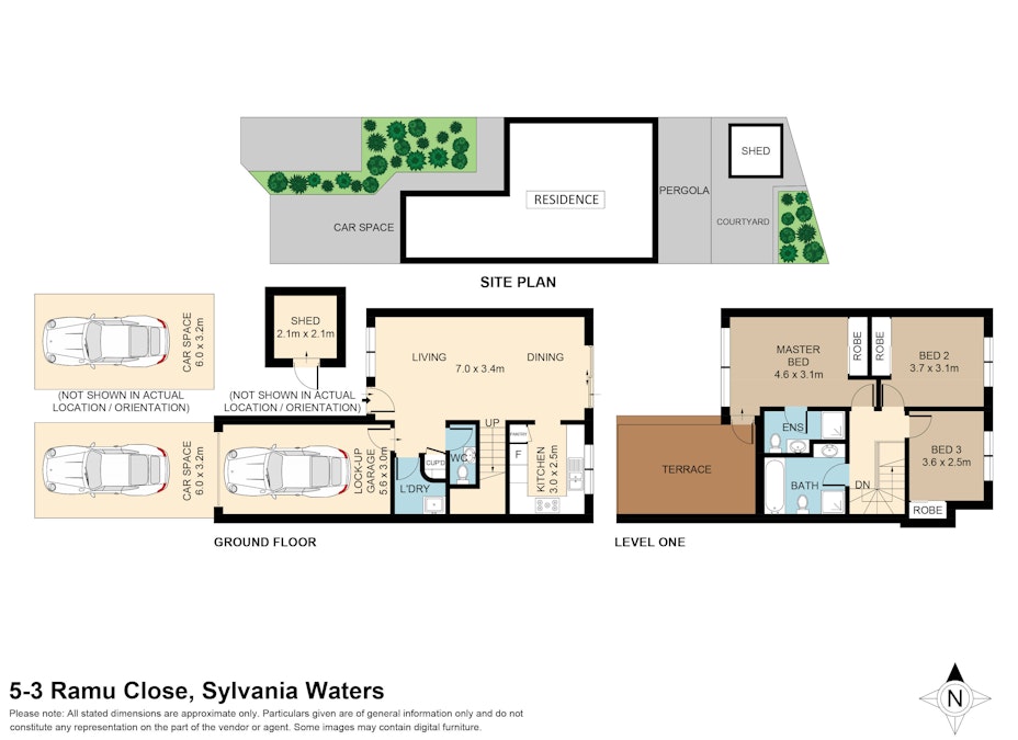 5/3 Ramu Close , Sylvania Waters, NSW, 2224 - Floorplan 1