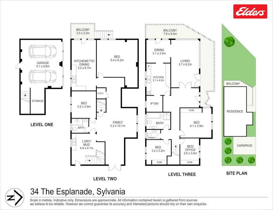 34 The Esplanade , Sylvania, NSW, 2224 - Floorplan 1