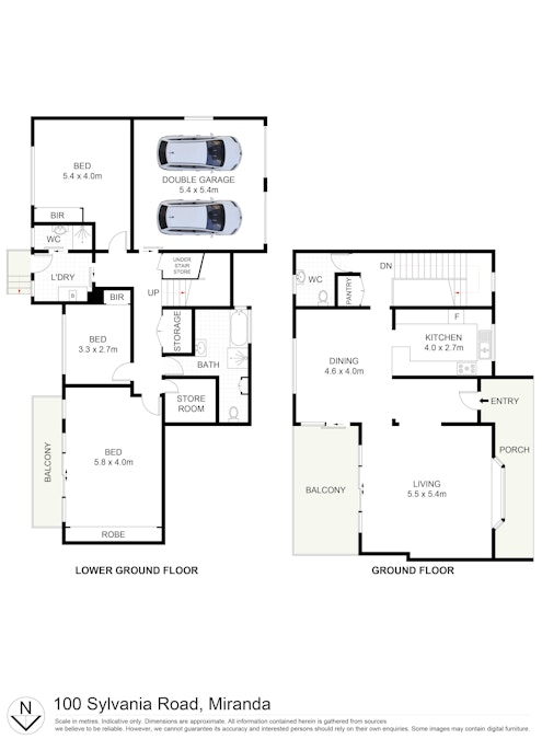 100 Sylvania Road , Miranda, NSW, 2228 - Floorplan 1