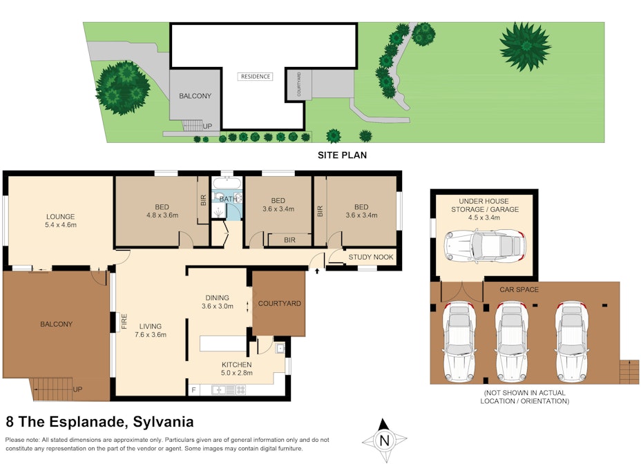 8 The Esplanade , Sylvania, NSW, 2224 - Floorplan 1