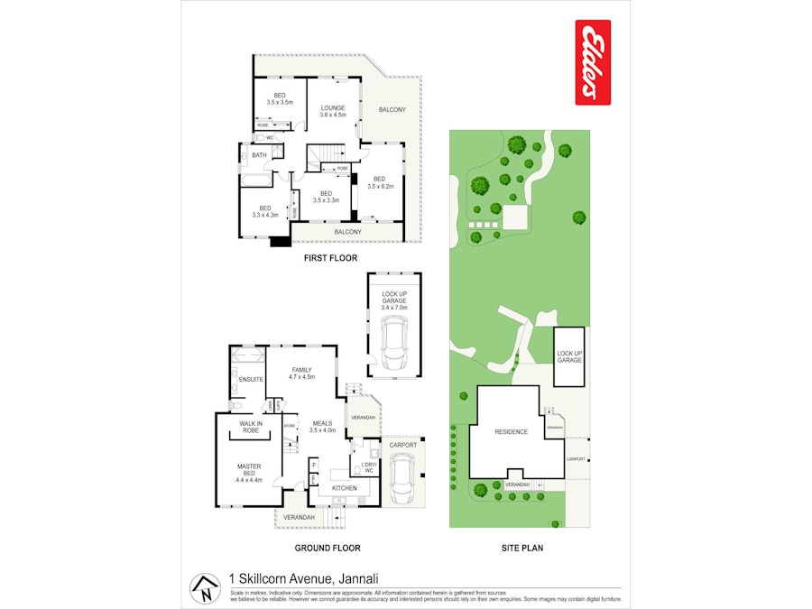 1 Skillcorn Avenue , Jannali, NSW, 2226 - Floorplan 1