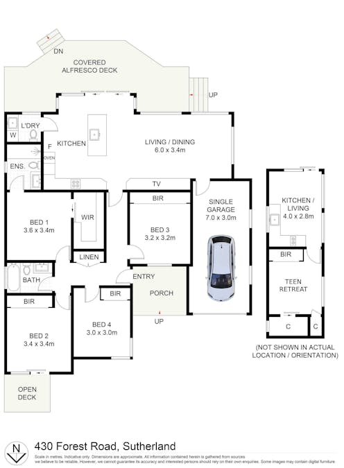 430 Forest Road, Sutherland, NSW, 2232 - Floorplan 1