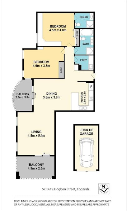 5/13-19 Hogben Street , Kogarah, NSW, 2217 - Floorplan 1
