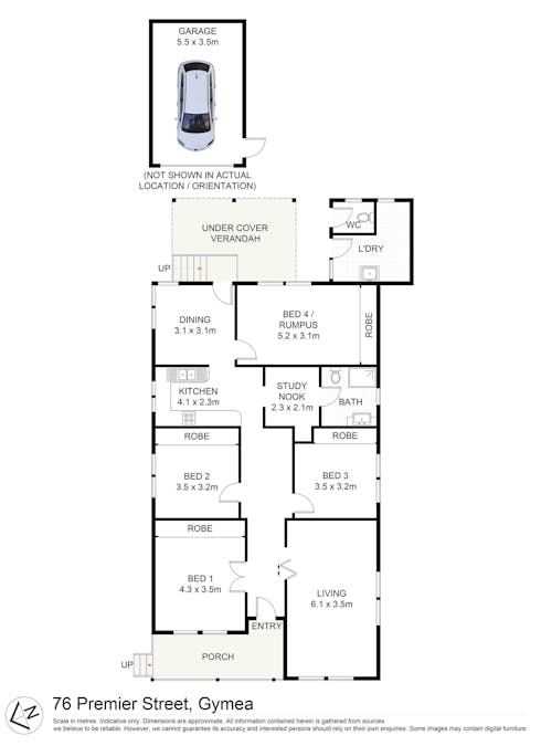 76 Premier Street , Gymea, NSW, 2227 - Floorplan 1