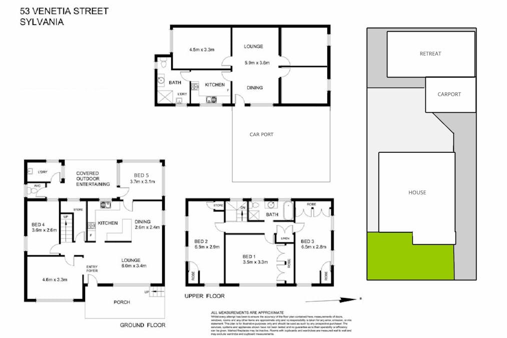 53 Venetia Street , Sylvania, NSW, 2224 - Floorplan 1