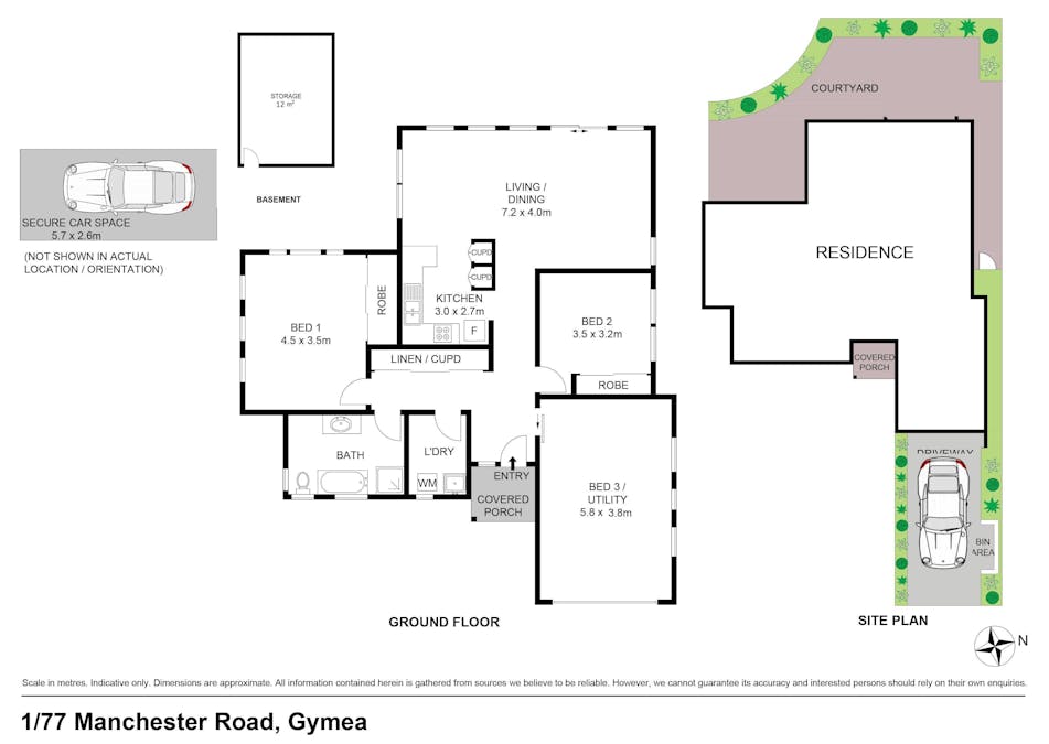 1/77-79 Manchester Road , Gymea, NSW, 2227 - Floorplan 2