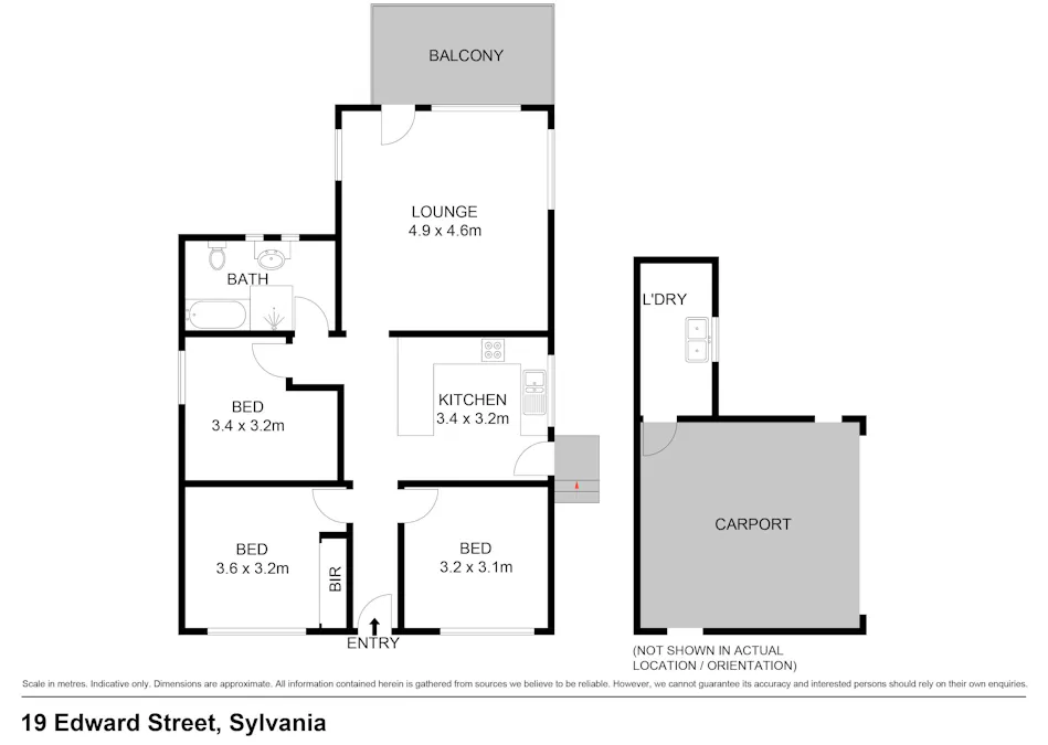 19 Edward Street , Sylvania, NSW, 2224 - Floorplan 1
