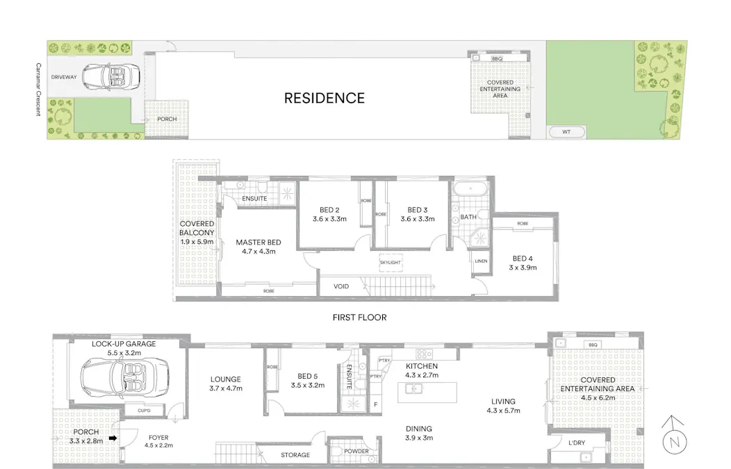 12A Carramar Crescent, Miranda, NSW, 2228 - Floorplan 1