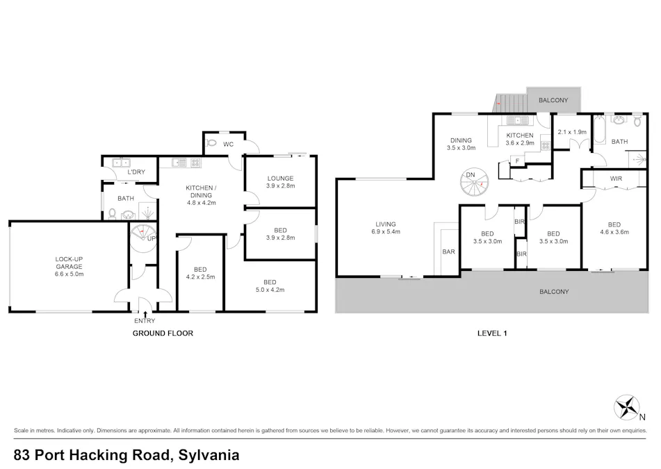 83 Port Hacking Road, Sylvania, NSW, 2224 - Floorplan 1
