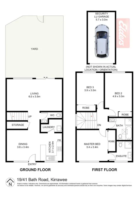 19/41 Bath Road , Kirrawee, NSW, 2232 - Floorplan 1