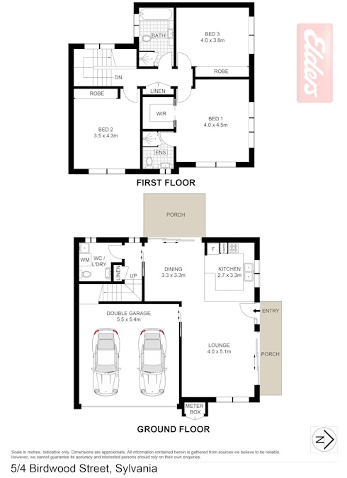 5/4 Birdwood Street, Sylvania, NSW, 2224 - Floorplan 1