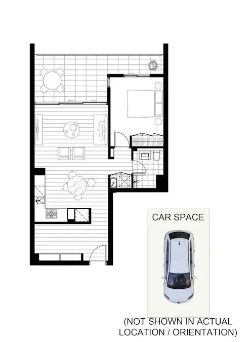 BA507/18 University Road , Miranda, NSW, 2228 - Floorplan 1