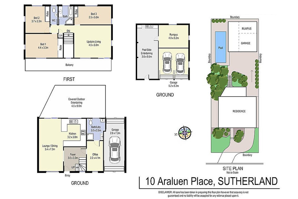 10 Araluen Place, Sutherland, NSW, 2232 - Floorplan 1