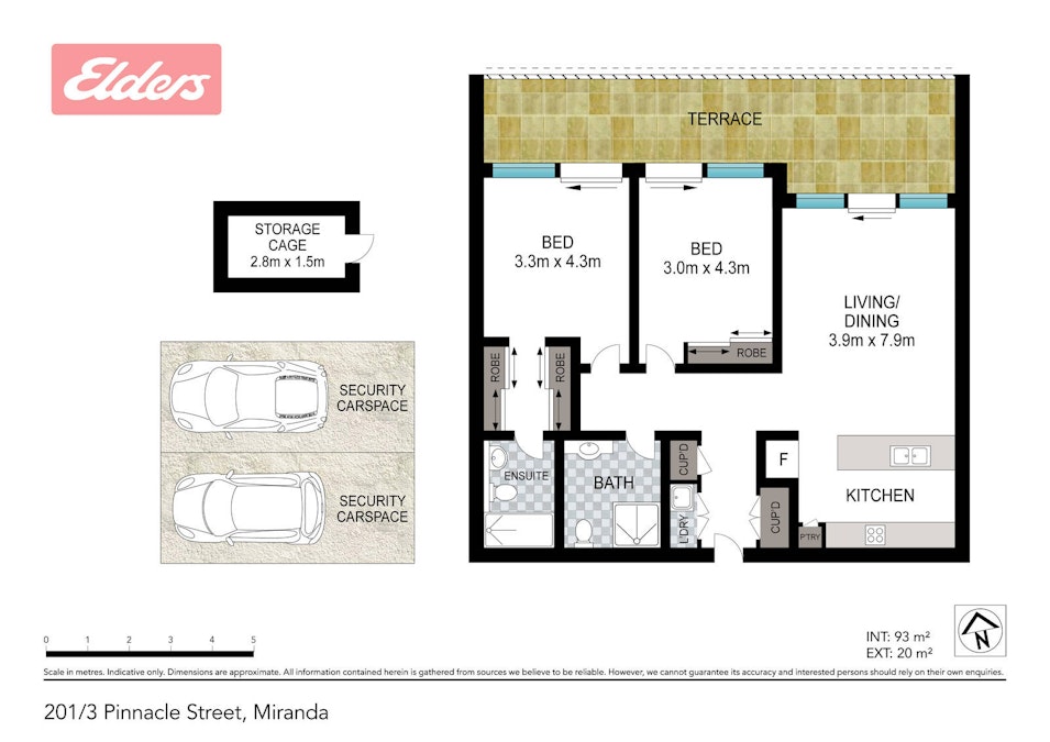 201/3 Pinnacle Street , Miranda, NSW, 2228 - Floorplan 1