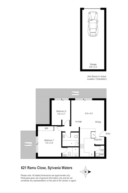 62/1 Ramu Close, Sylvania Waters, NSW, 2224 - Floorplan 1