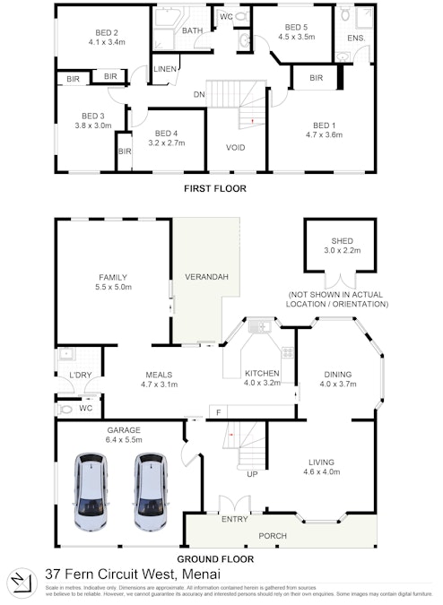 37 Fern Circuit West , Menai, NSW, 2234 - Floorplan 1