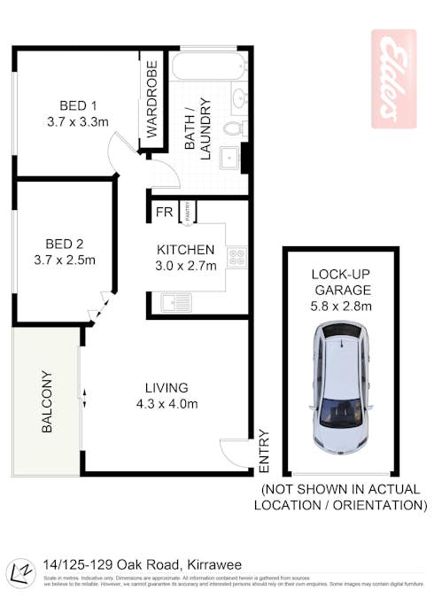 14/125 Oak Road, Kirrawee, NSW, 2232 - Floorplan 1