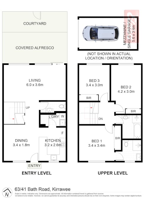 63/41 Bath Road , Kirrawee, NSW, 2232 - Floorplan 1