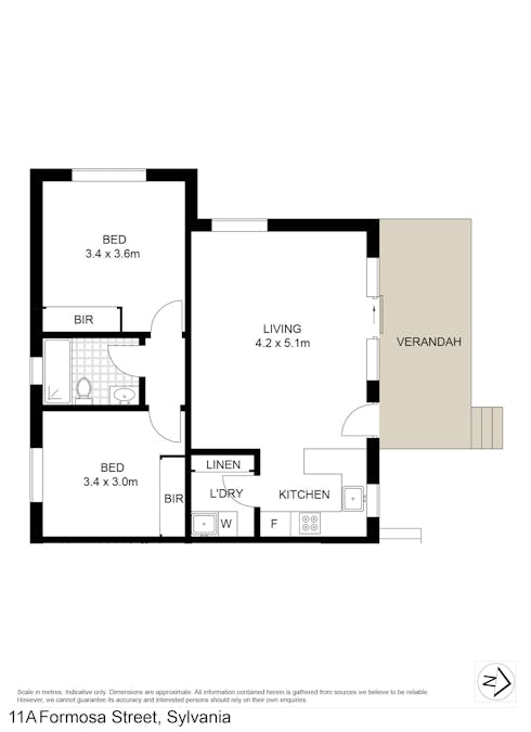 11A Formosa Street, Sylvania, NSW, 2224 - Floorplan 1