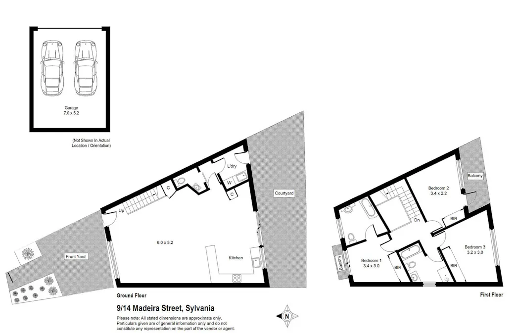 9/14 Madeira Street, Sylvania, NSW, 2224 - Floorplan 1