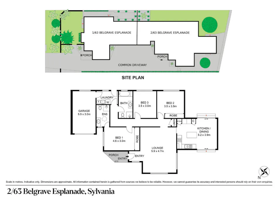 2/63 Belgrave Esplanade, Sylvania, NSW, 2224 - Floorplan 1