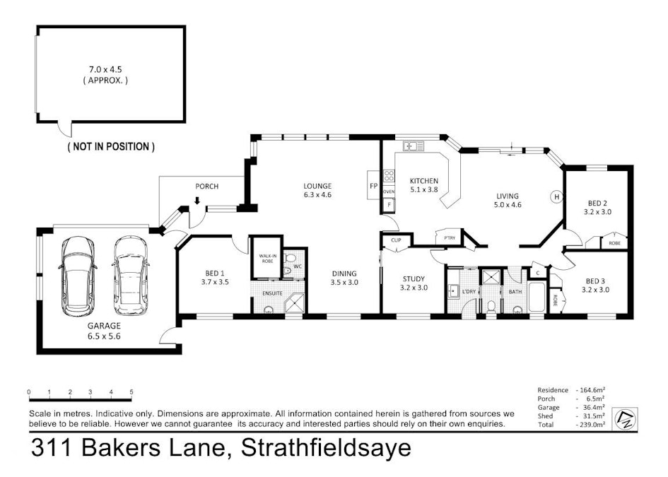 311 Bakers Lane, Strathfieldsaye, VIC, 3551 - Floorplan 1