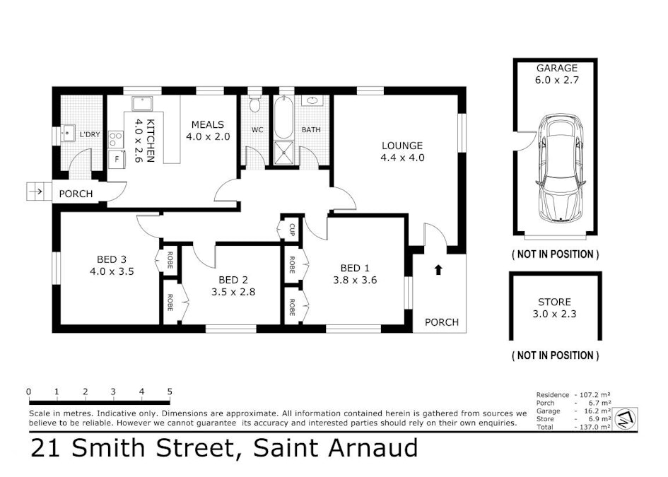 21 Smith Street, St Arnaud, VIC, 3478 - Floorplan 1