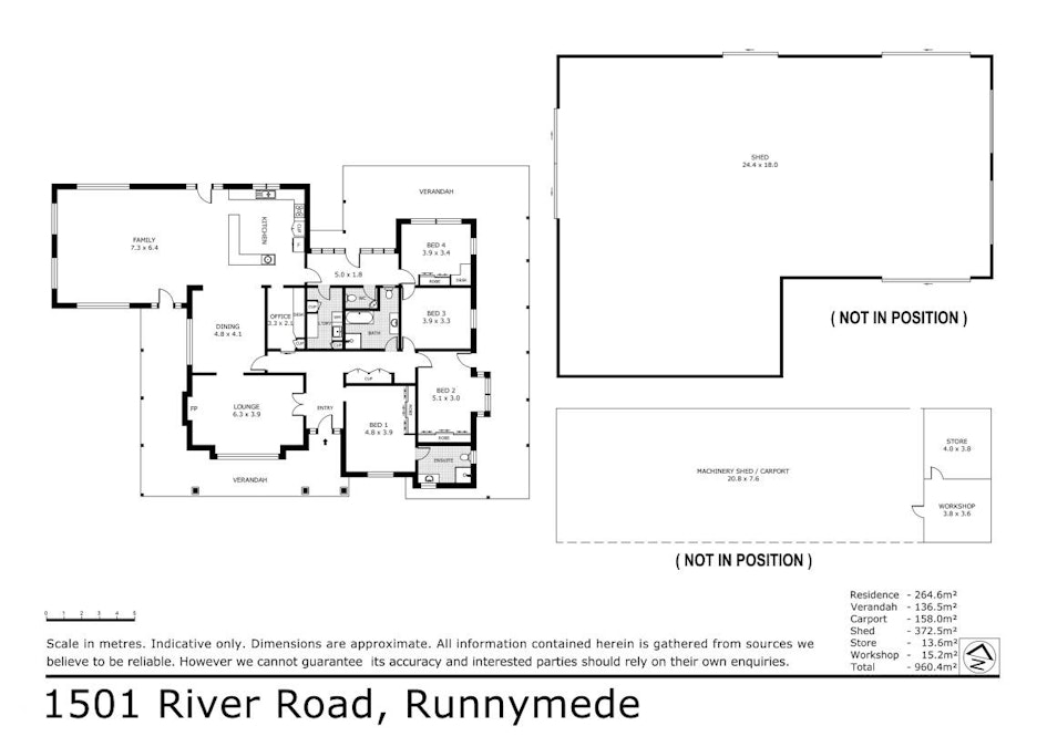 1501 River Road, Runnymede, VIC, 3558 - Floorplan 1