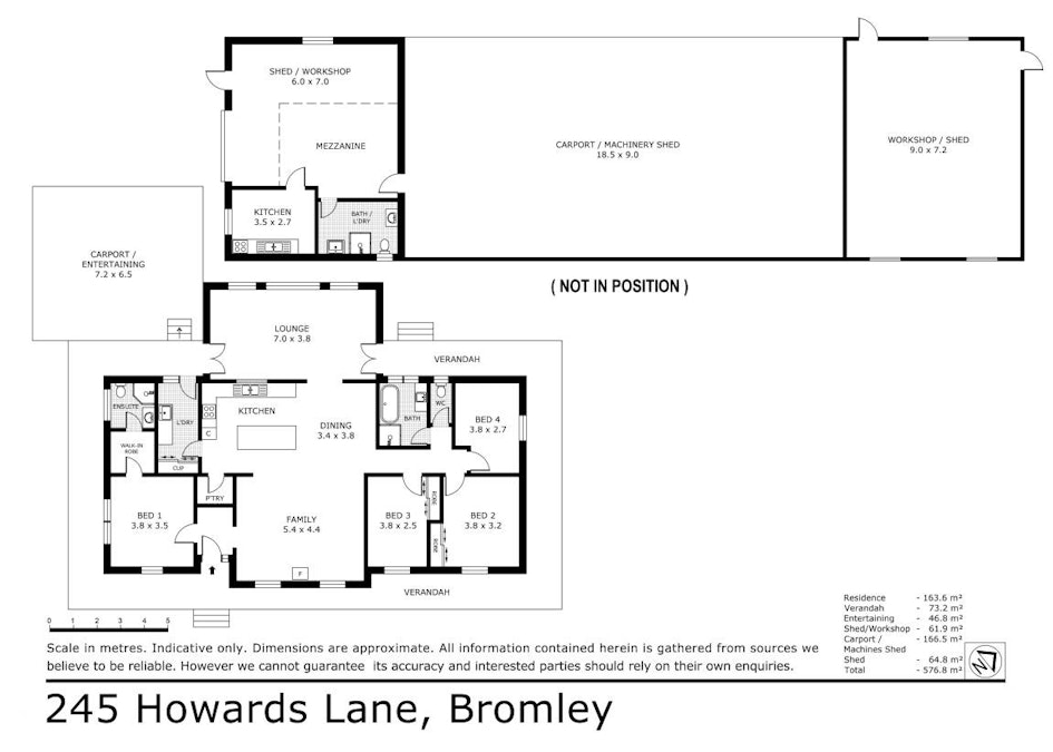 245 Howards Lane, Bromley, VIC, 3472 - Floorplan 1