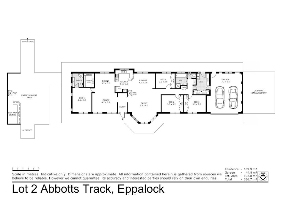 Lot 2 Abbotts Track, Eppalock, VIC, 3551 - Floorplan 1